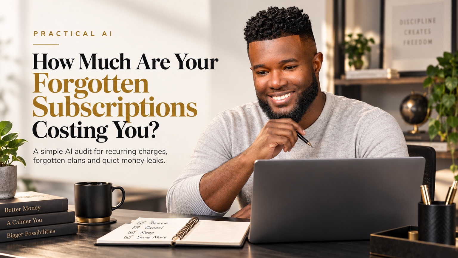 How Much Are Your Forgotten Subscriptions Costing You? – AI subscription audit by Curtis Jordan